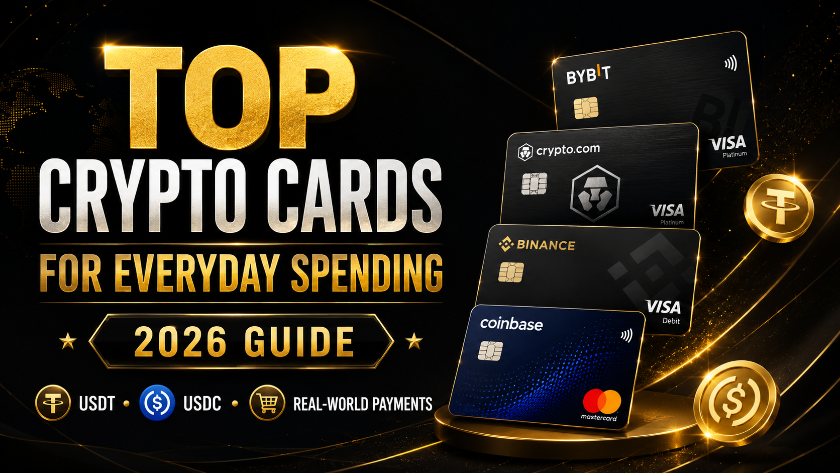 Top crypto cards for everyday spending in 2026 including Ether.fi Cash and Bybit