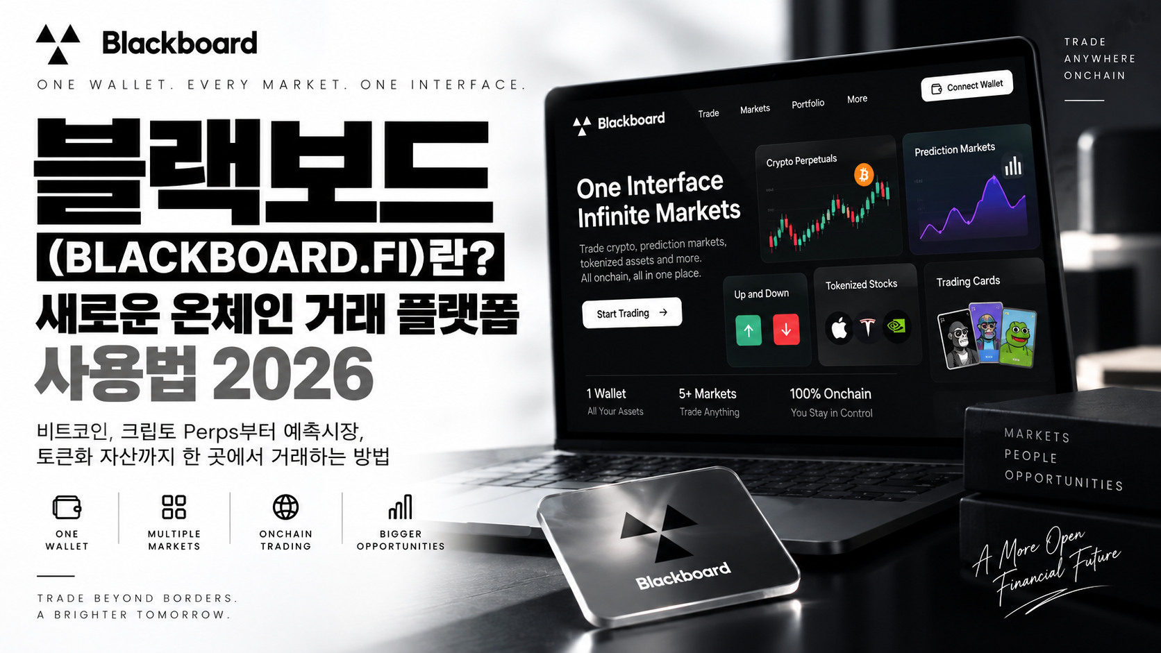 블랙보드 BLACKBOARD.FI 온체인 거래 플랫폼 사용법 2026